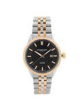 Weil Black Mens Steel Freelancer Watch Automatic Raymond 2731-SP5-20001 Dial