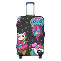 Luggage Protector Stratch Resistance Dust Covers And Unicorn Fit Protector,Suitcase Cat 18-32 Protector And Fotbe Rainbow Cover Luggage,Washable Icecream Inch Cover
