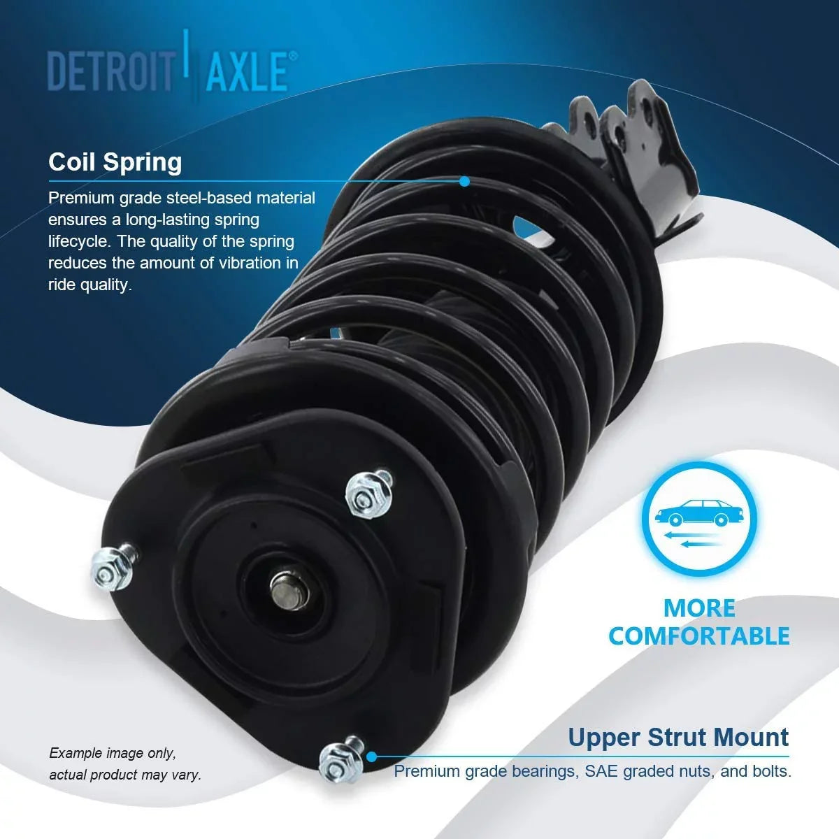 '- 2001 1995 Replacement 2000 Struts Complete Prizm Front Spring Assembly 1997 1996 Corolla Struts for Ready Detroit w/Coil 1994 1998 Struts 1998-2002 2 1993-02 Toyota Axle 1999 Chevy