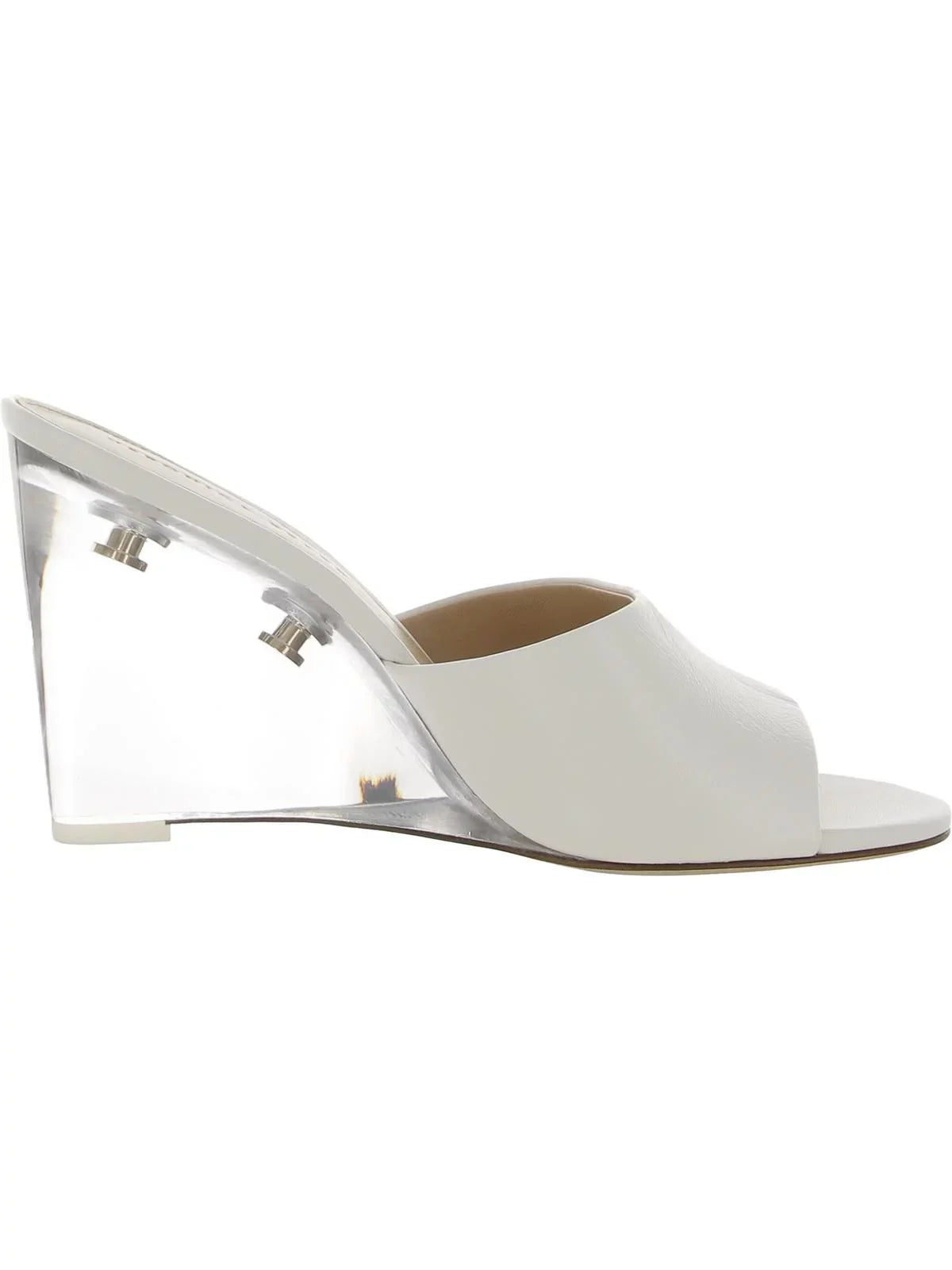 Beard Wedge Leather Slip Dali Lucite Womens On Sandals Veronica