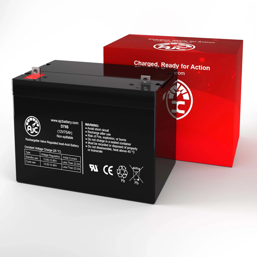 R-4000 - Mobility 12V an Battery Scooter AJC Is Pride Brand This 75Ah Quantum Replacement Mobility
