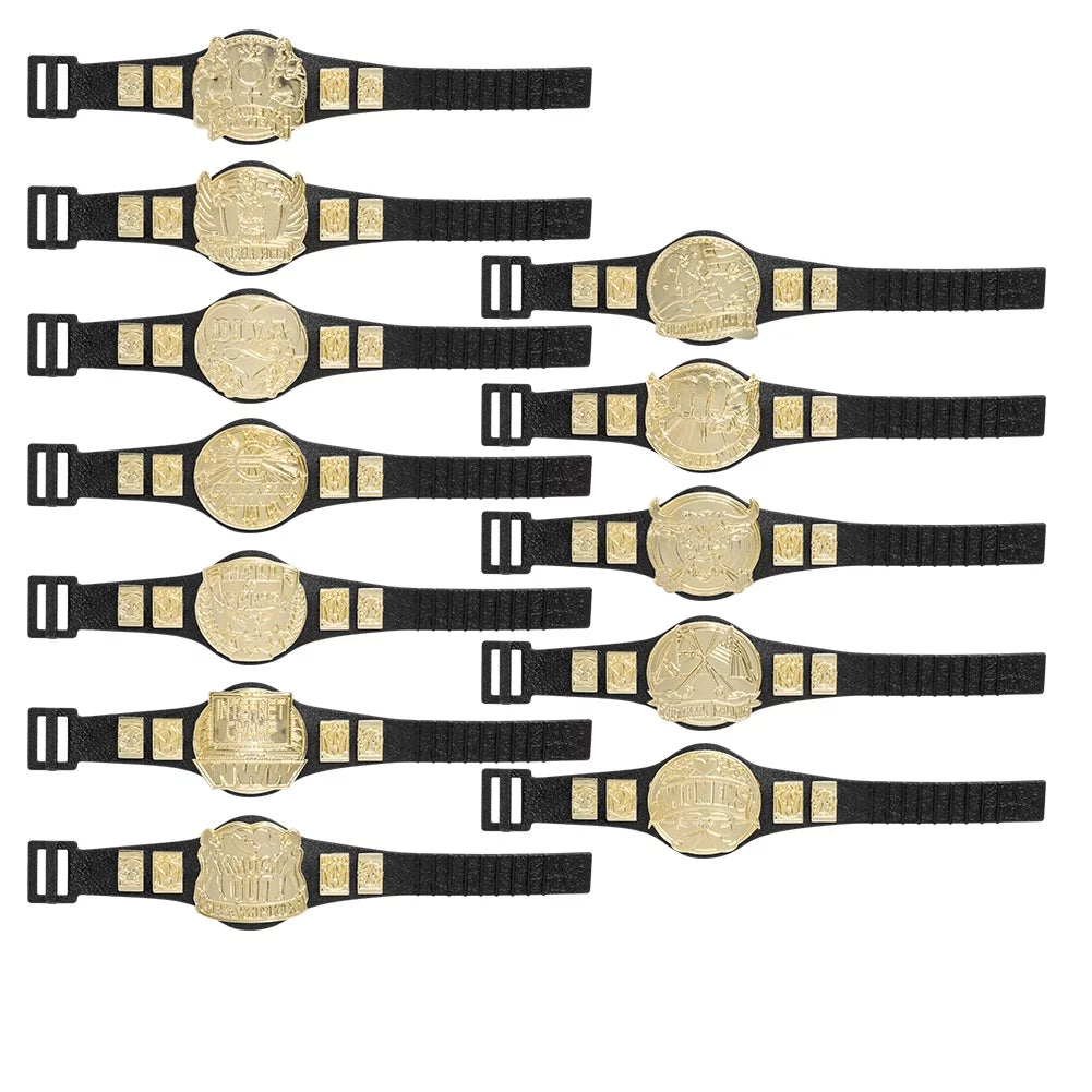 Championship all 2 Figure Wrestling of 12 Set for Action Belts WWE Series Figures