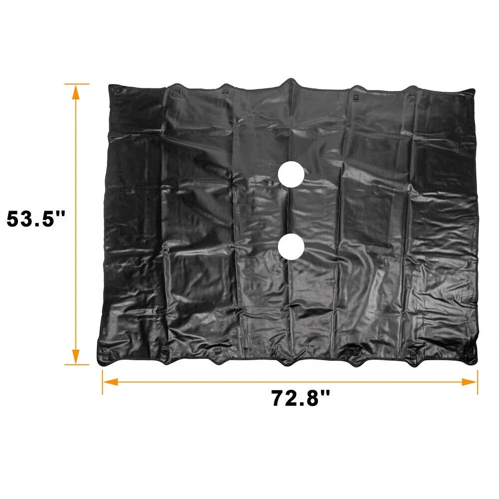 Leather Sunshade Easy JKU Maximum Wrangler Install, Top Protection - Sun 07-18 Jeep JLLOM JK Premium
