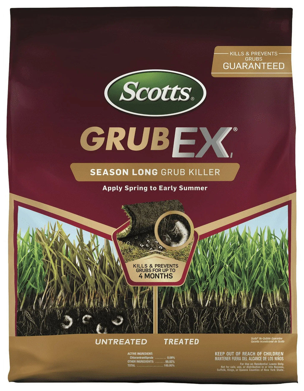 Control and 14.35 Granules Grub Insect GrubEx lb Scotts
