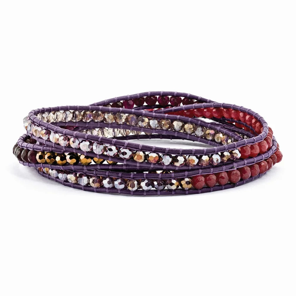 Quartz Multi Chelsea by Leather and Multi Spirit Multi-wrap Crystal Taylor