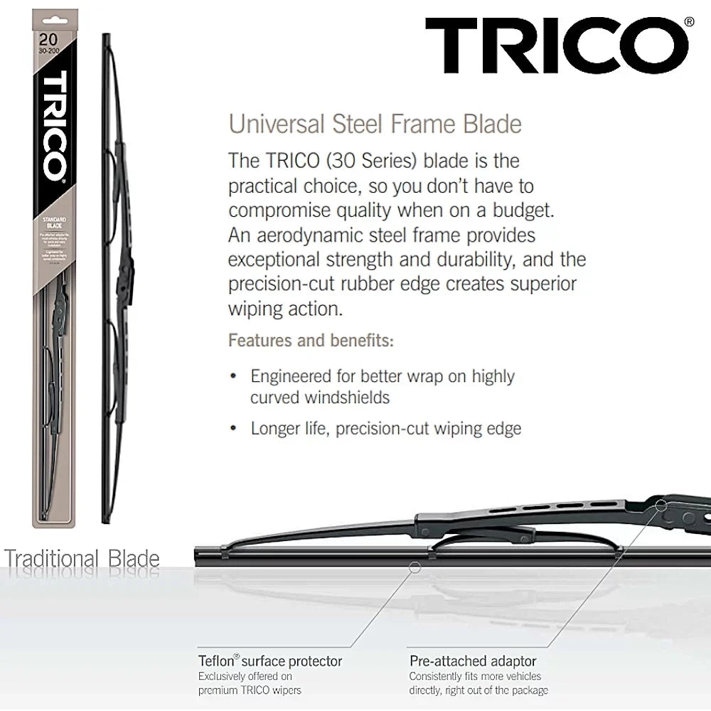 w/Rear of (Set 2018 Toyota Wiper Highlander Blades Wiper 3)