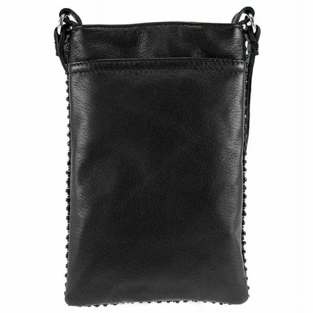 a Crossbody Mary Shoulder Frances Sip Cocktail Bag Bag Take Leather Phone NEW Beaded