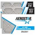 11, MERV Box oxygen of 2 by 20x22x1 - Aerostar Filter