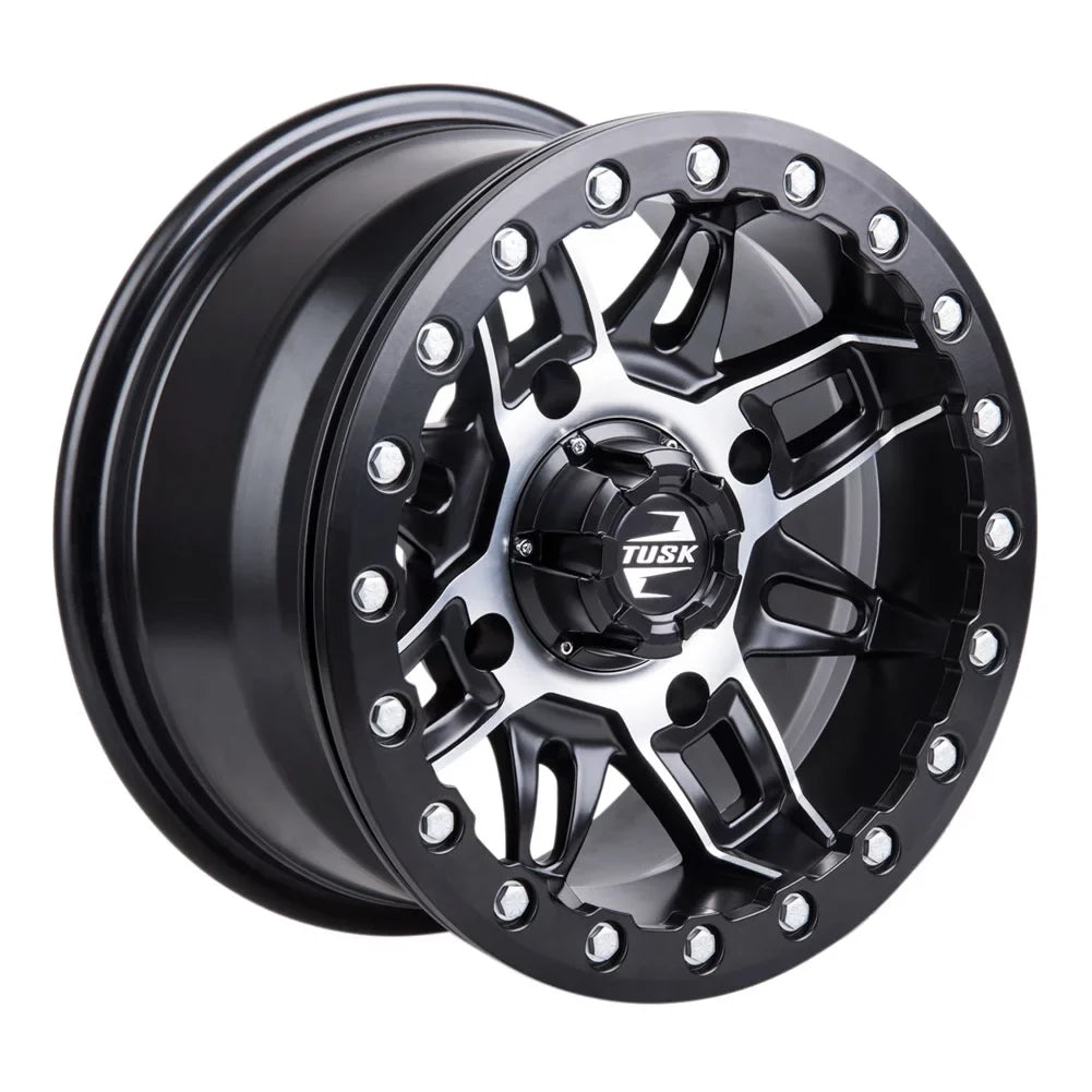 Pack) Defender CAN-AM Tusk Limited Pro 4/137 For (2 + 5.0 Wheel 15x7 Machined/Black 2021-2022 Wasatch Beadlock HD10 2.0