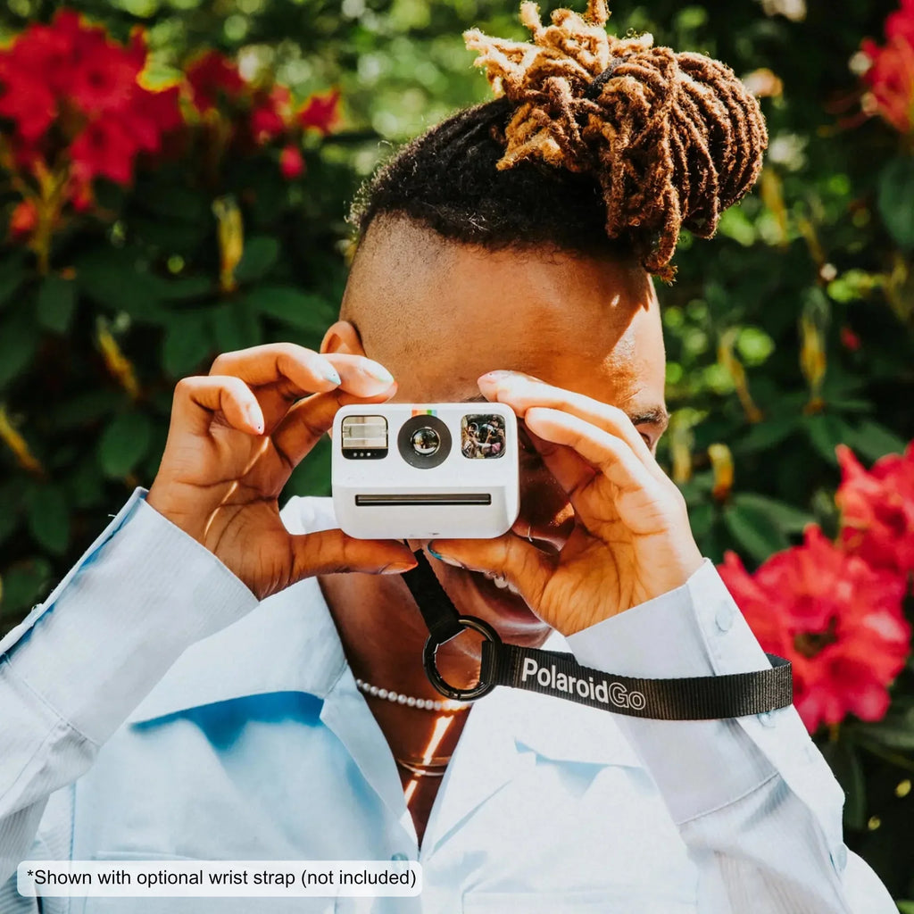 Lens Instant Camera 16 Film Camera Go Polaroid Mini with Instant Starter Go Polaroid Lumintrail Set, White Bundle, Cleaning textile… Instant a with Color