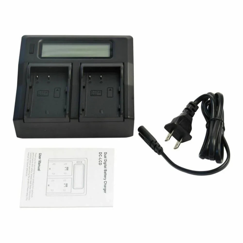 Double for BTC10G Quick GH3 DMW GH4 mm, LCD 110*34 BLF19 Panasonic 124* Dual Charger GH5 for