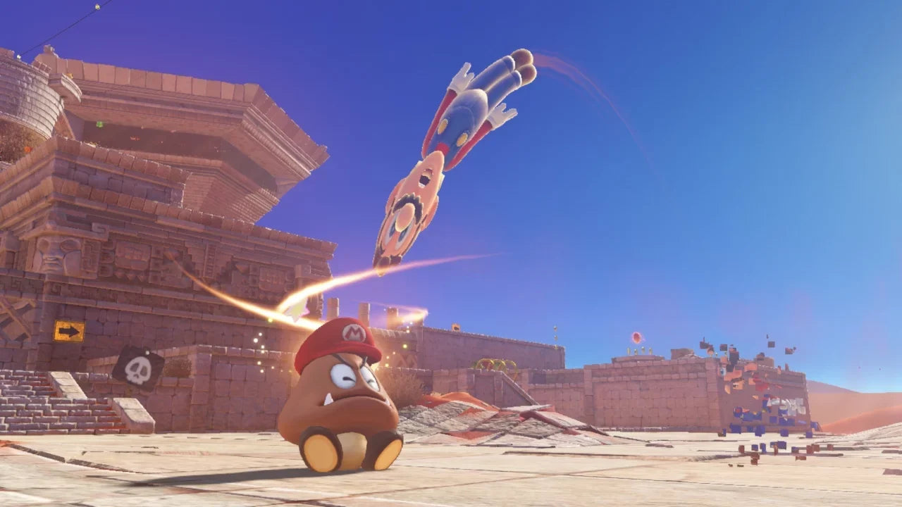Mario Game Odyssey and Caddy Game