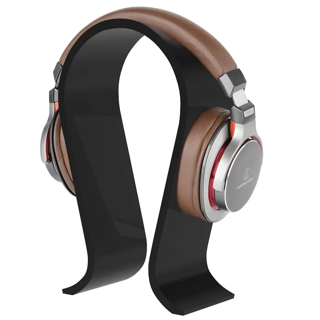 Stand Display Hanger Desk Sony, Sennheiser, Headphones, Stand, Headsets Headset Omega Over-Ear Olufsen Acrylic with Gaming & (Black) for Headphone AKG, Geekria Compatible JVC, Philips, Bang