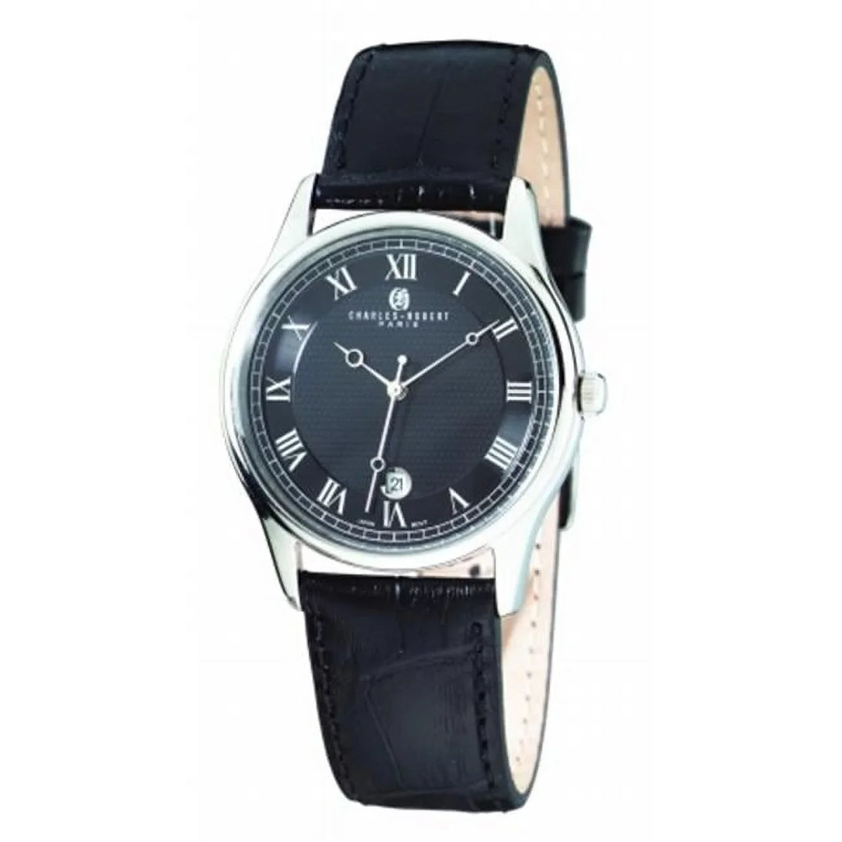 Quartz Women's Case Steel Stainless Paris Charles-Hubert Watch