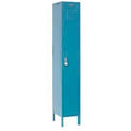 Ready Locker to x 1 in. 18 72 x Single Tier Door 12 with Blue Paramount Assemble,
